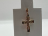 ПОДВЕСКА КРЕСТ с камнями (Au 585)