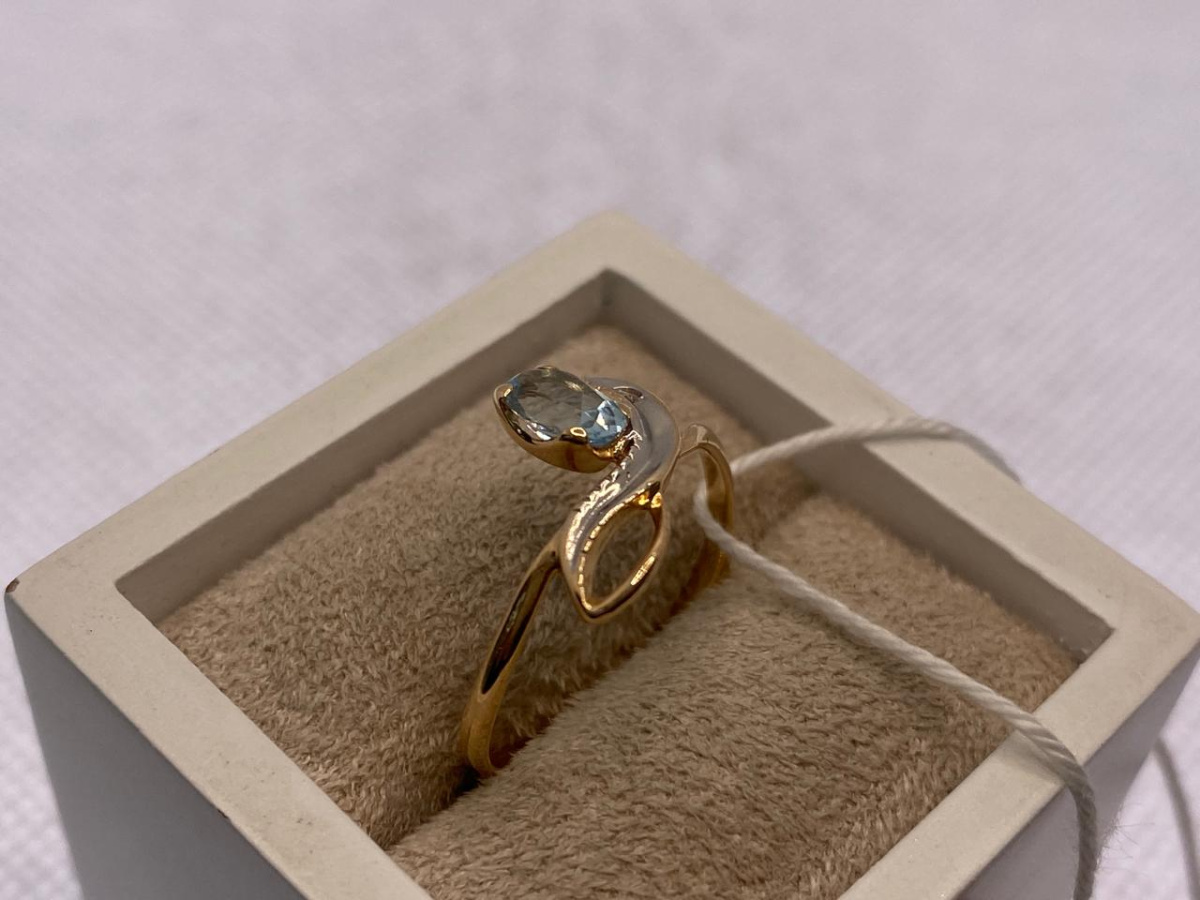 КОЛКМИ585 КОЛЬЦО С КАМНЯМИ (Au 585)