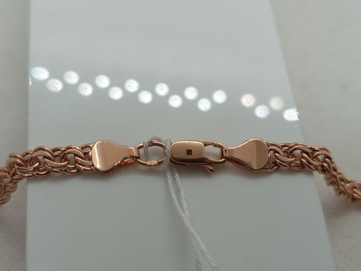 ЦПБС585 ЦЕПЬ ПУСТОТЕЛАЯ Бисмарк (Au 585)