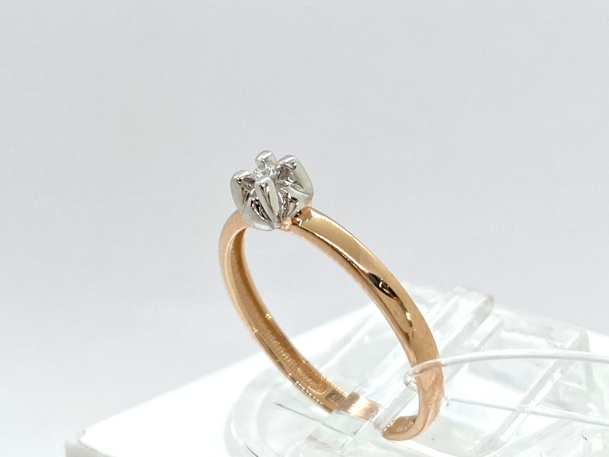 КОЛЬЦО БРИЛЛИАНТ (Au 585)