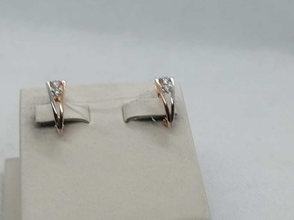 СЕРЬГИ С КАМНЯМИ (Au 585)