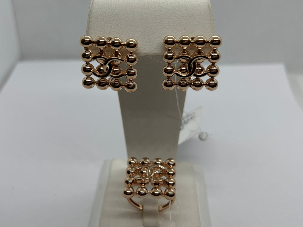 СЕРЬГИ БЕЗ КАМНЯ (Au 585)