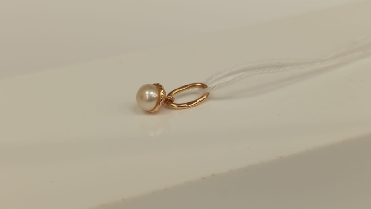 ПОДКМ585 ПОДВЕСКА С КАМНЕМ (Au 585)