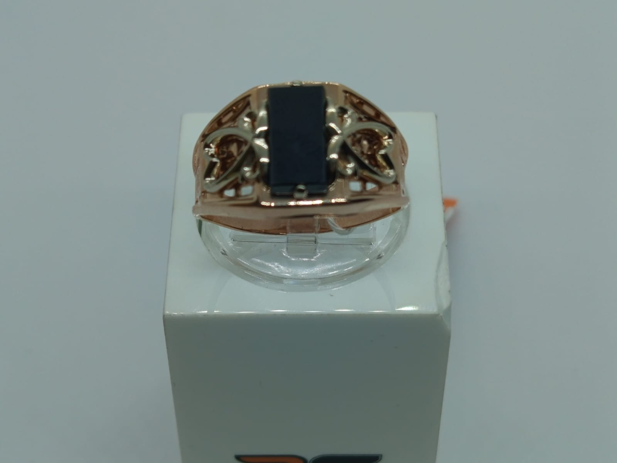 ПЕЧАТКА С КАМНЕМ (Au 585)