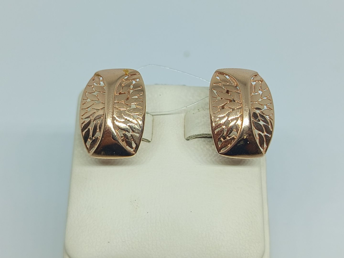 СЕРЬГИ С КАМНЯМИ (Au 585)