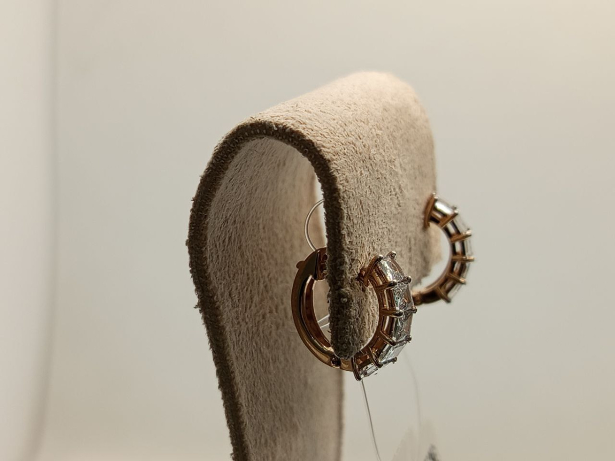 СЕРЬГИ С КАМНЯМИ (Au 585)