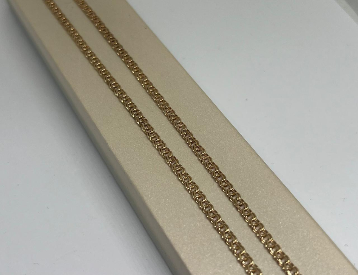 ЦЛБС585 ЦЕПЬ ПОЛНОВЕСНАЯ Бисмарк (Au 585)