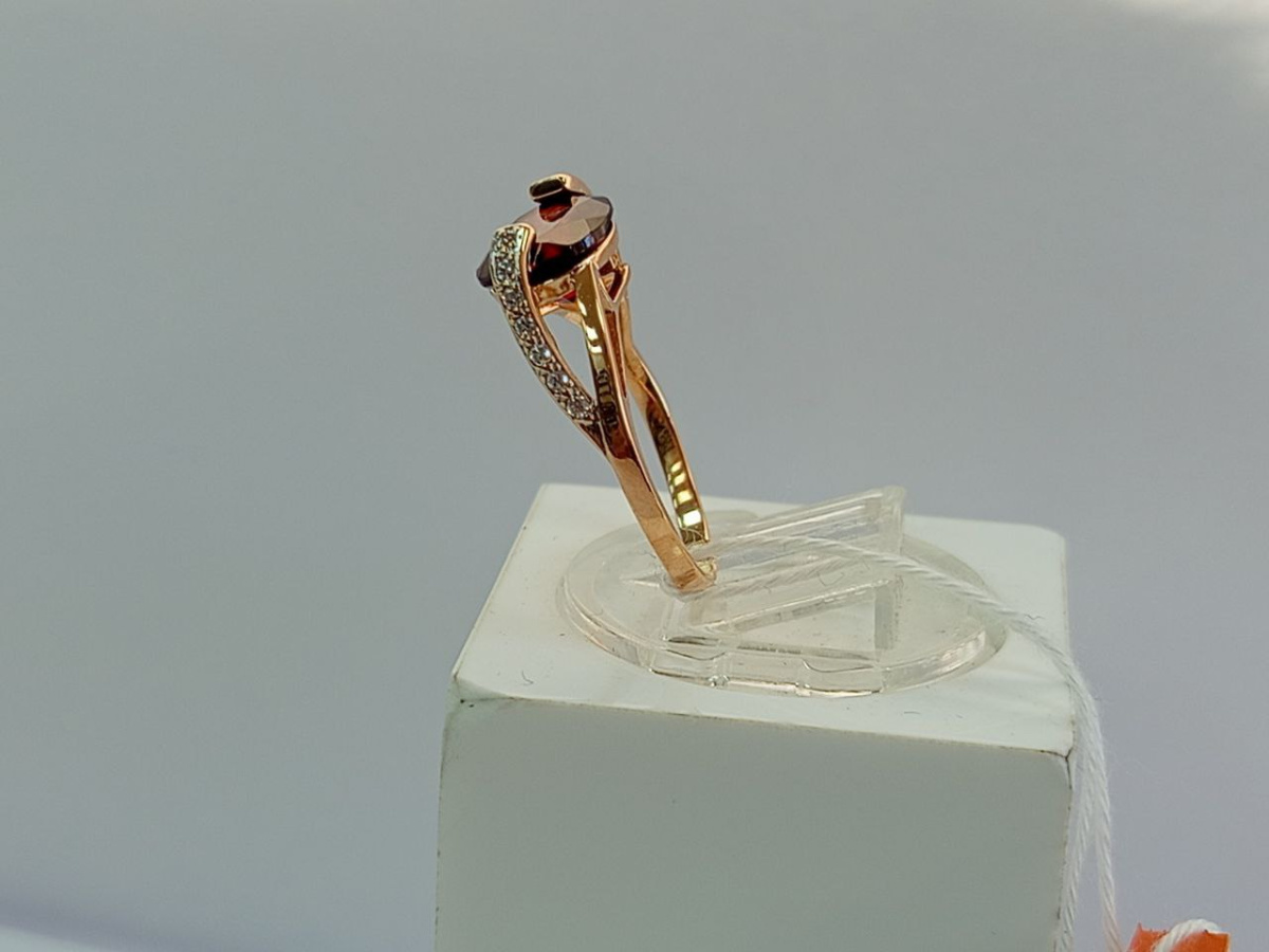 КОЛКМИ585 КОЛЬЦО С КАМНЯМИ (Au 585)