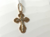 ПОДВЕСКА КРЕСТ БЕЗ КАМНЯ (Au 585)