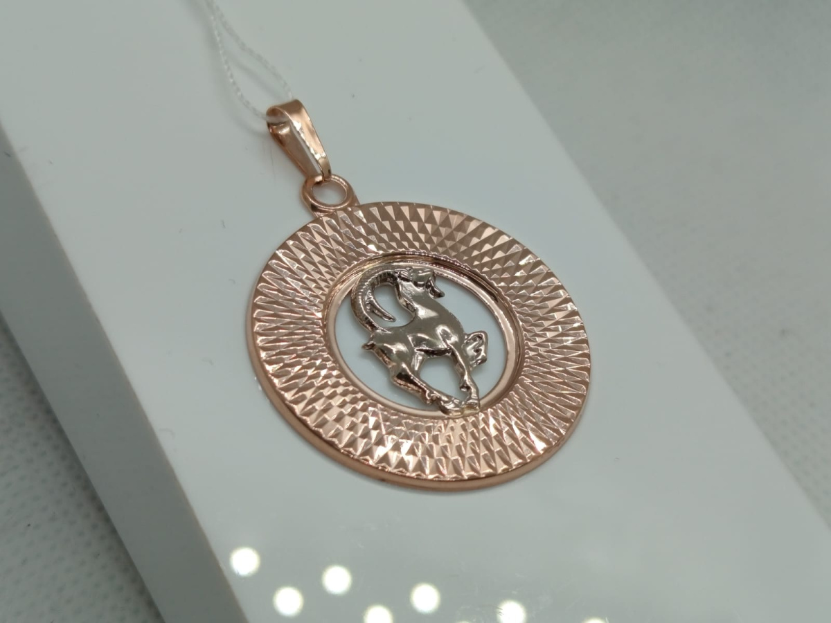 ПОДВЕСКА ЗНАК ЗОДИАКА КОЗЕРОГ (Au 585)