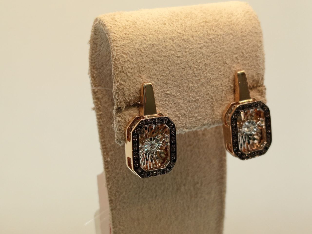 СЕРЬГИ БРИЛЛИАНТ (Au 585)