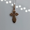 ПОДКБК585 ПОДВЕСКА КРЕСТ БЕЗ КАМНЯ (Au 585)