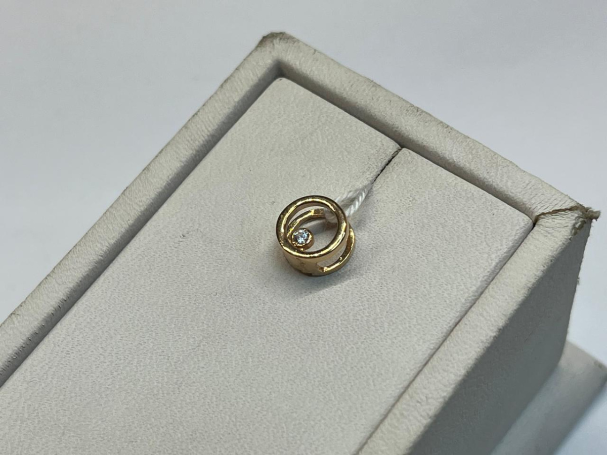 ПОДВЕСКА С КАМНЕМ (Au 585)