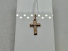 ПОДВЕСКА КРЕСТ БЕЗ КАМНЯ (Au 585)