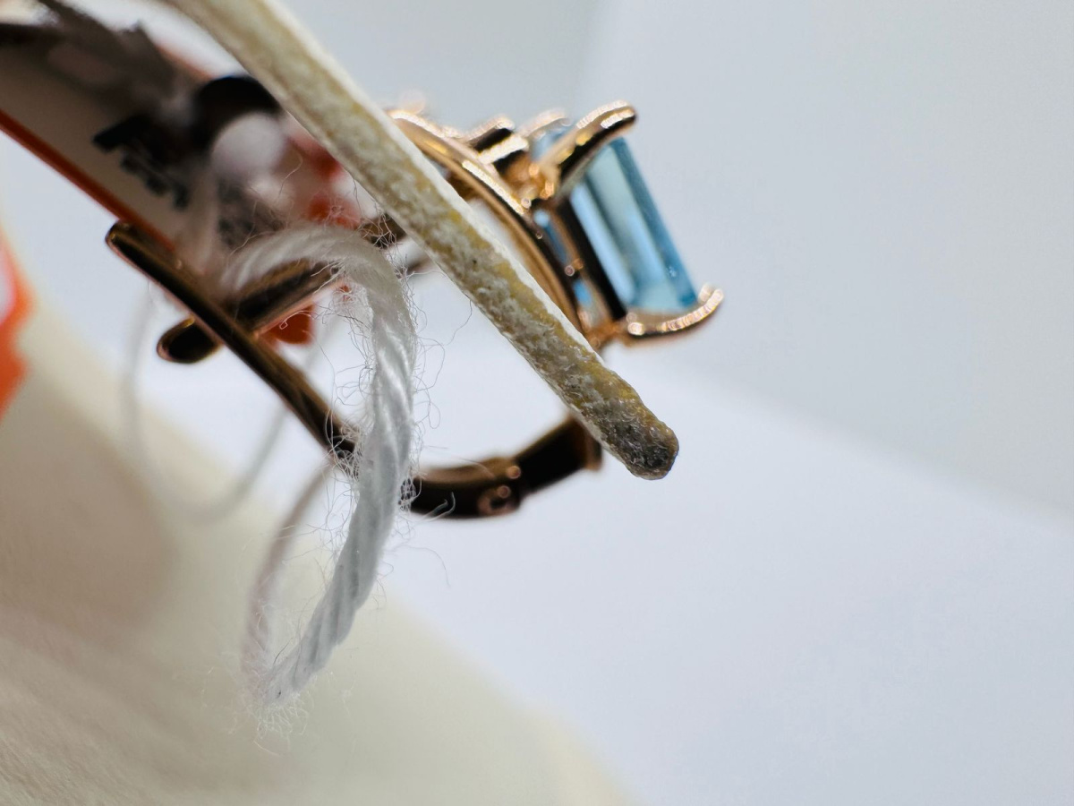 СЕРЬГИ С КАМНЯМИ (Au 585)