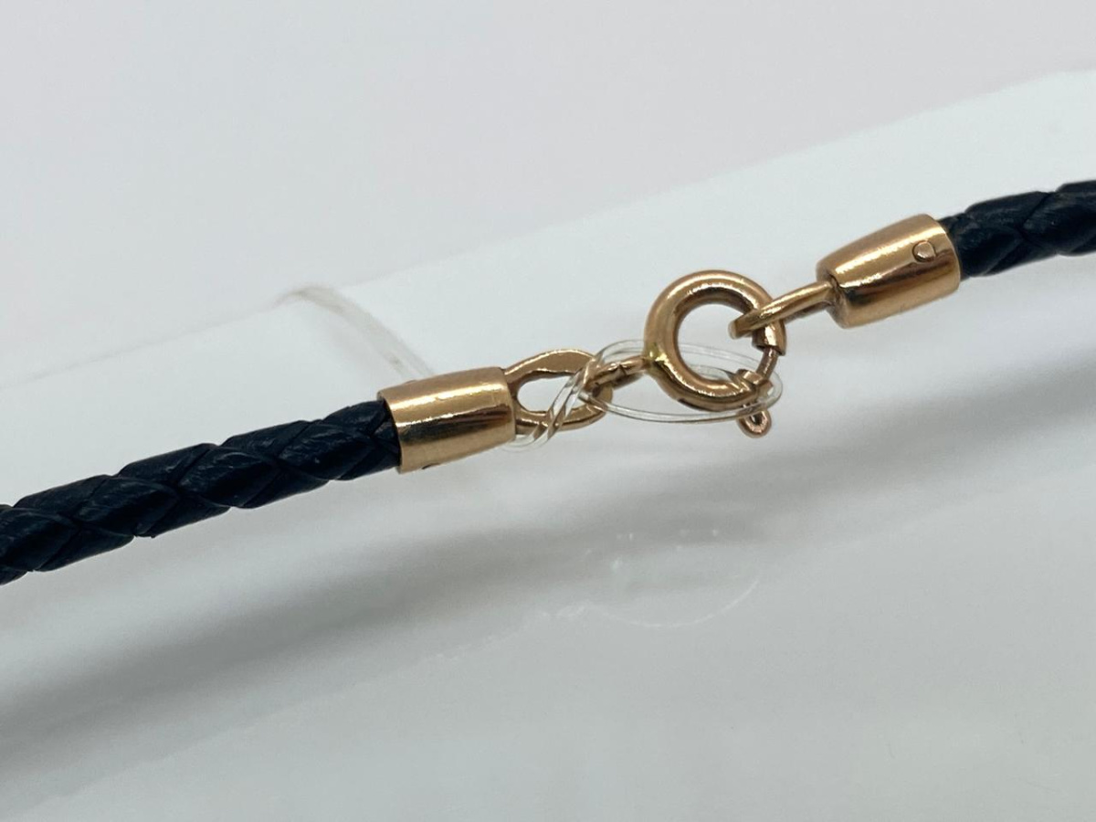 КОЛЬЕ КОЖА (Au 585)