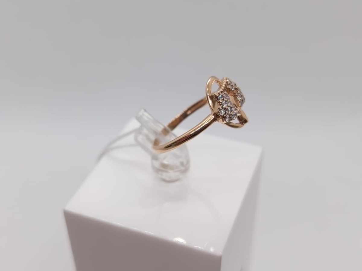 КОЛКМИ585 КОЛЬЦО С КАМНЯМИ (Au 585)