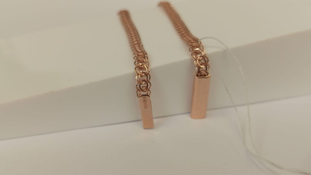 БРАСЛЕТ ПОЛНОВЕСНЫЙ Питон (Au 585)