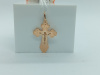 ПОДКБК585 ПОДВЕСКА КРЕСТ БЕЗ КАМНЯ (Au 585)
