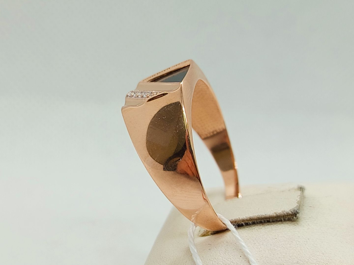 ПЕЧКМИ585 ПЕЧАТКА С КАМНЯМИ (Au 585)