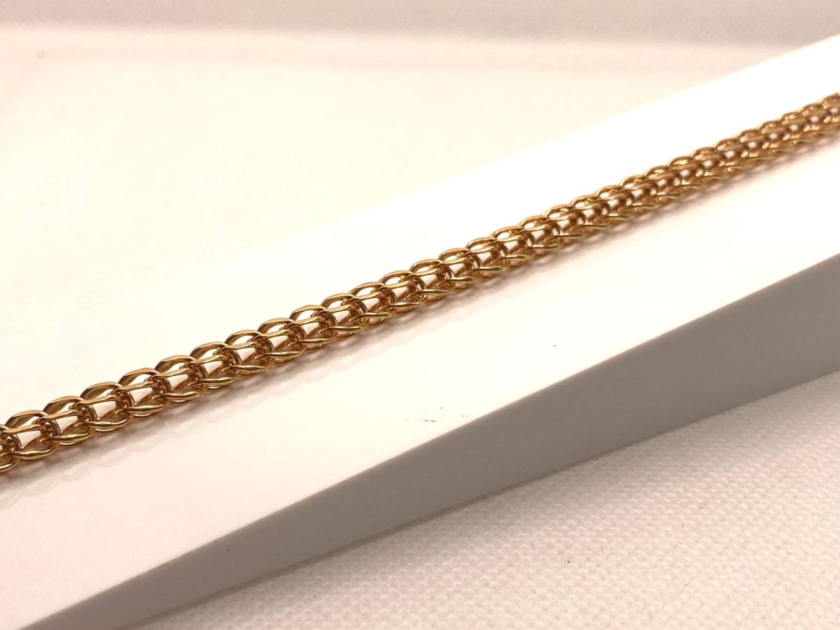 БРАСЛЕТ ПОЛНОВЕСНЫЙ Итальянка (Au 585)