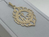 л3332 ПОДВЕСКА Мусульманская с камнями (Au 585)