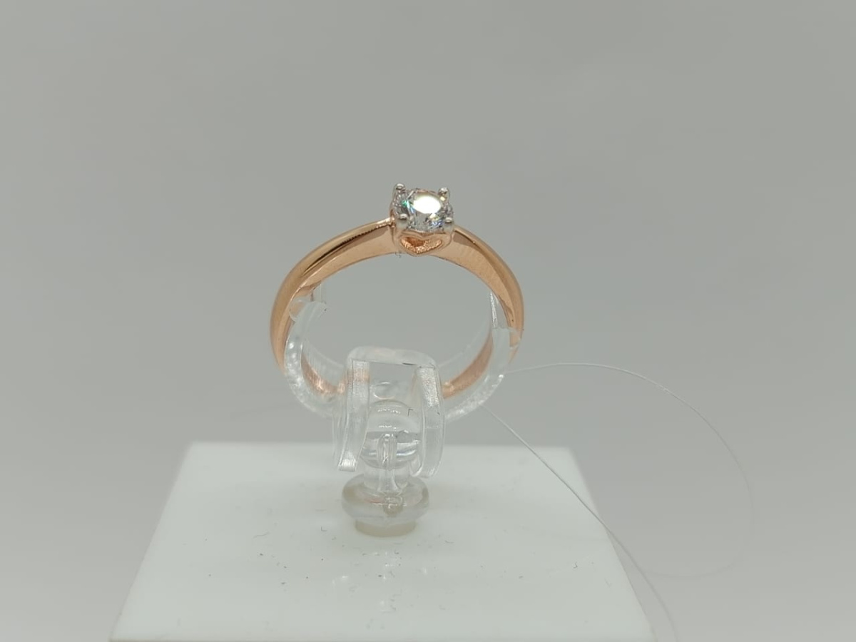 КОЛЬЦО С КАМНЕМ (Au 585)