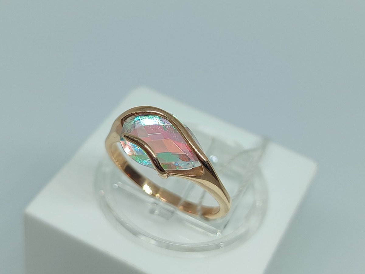 1180834 КОЛЬЦО С КАМНЕМ (Au 585)