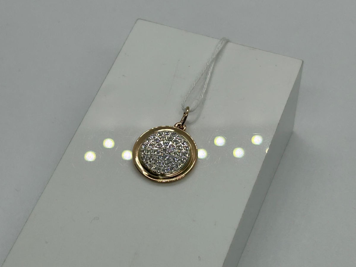 ПОДВЕСКА С КАМНЯМИ (Au 585)