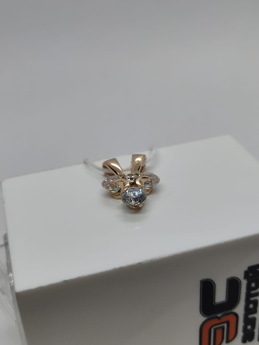 ПОДВЕСКА С КАМНЯМИ (Au 585)