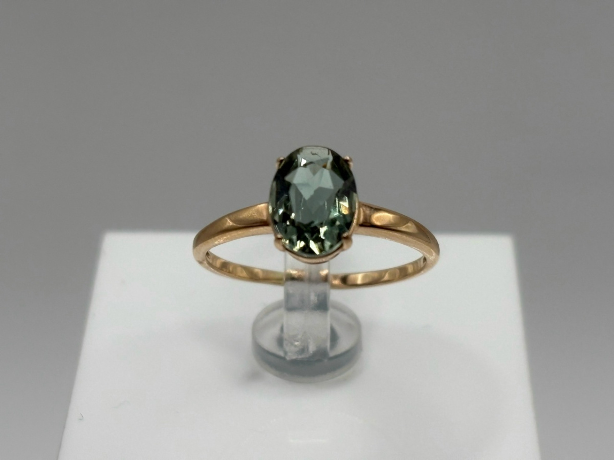 КОЛКМ585 КОЛЬЦО С КАМНЕМ (Au 585)