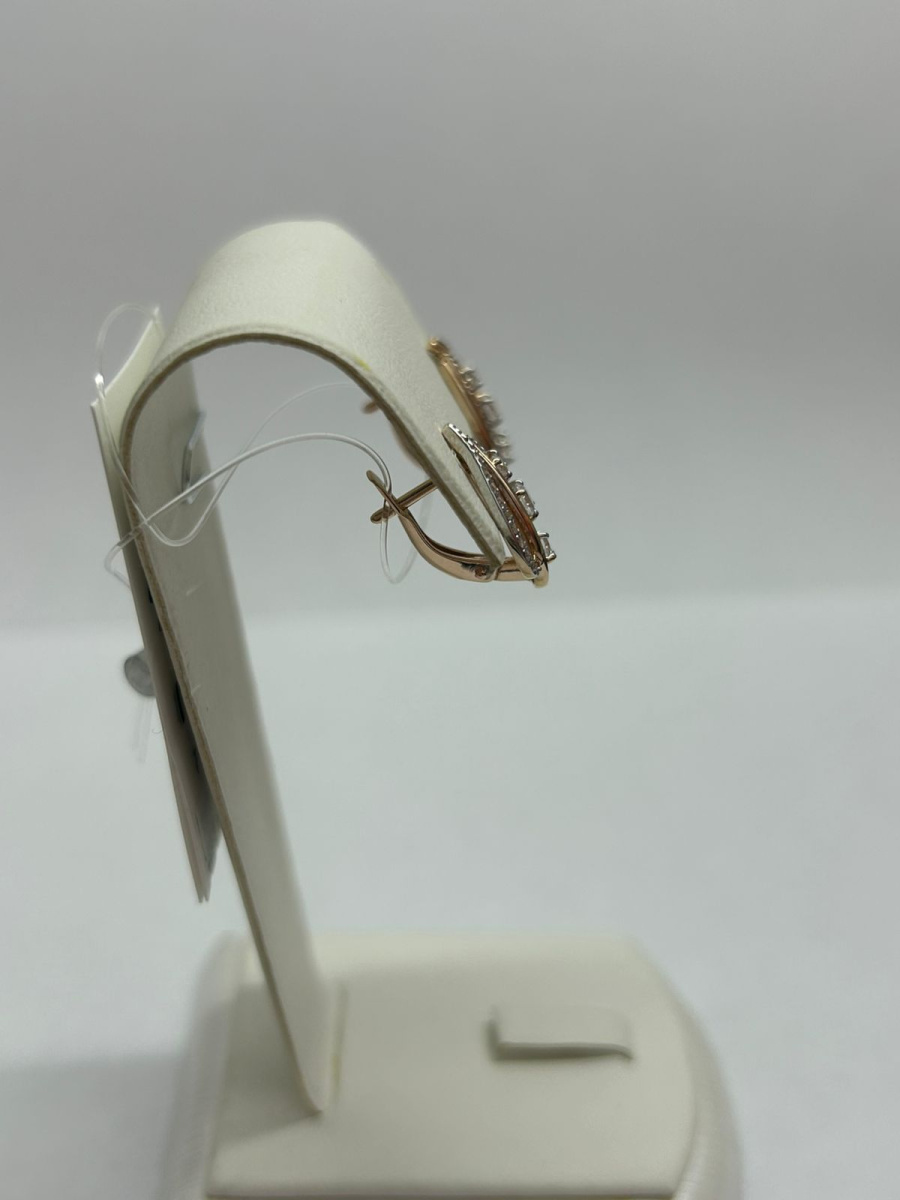 СЕРЬГИ С КАМНЯМИ (Au 585)