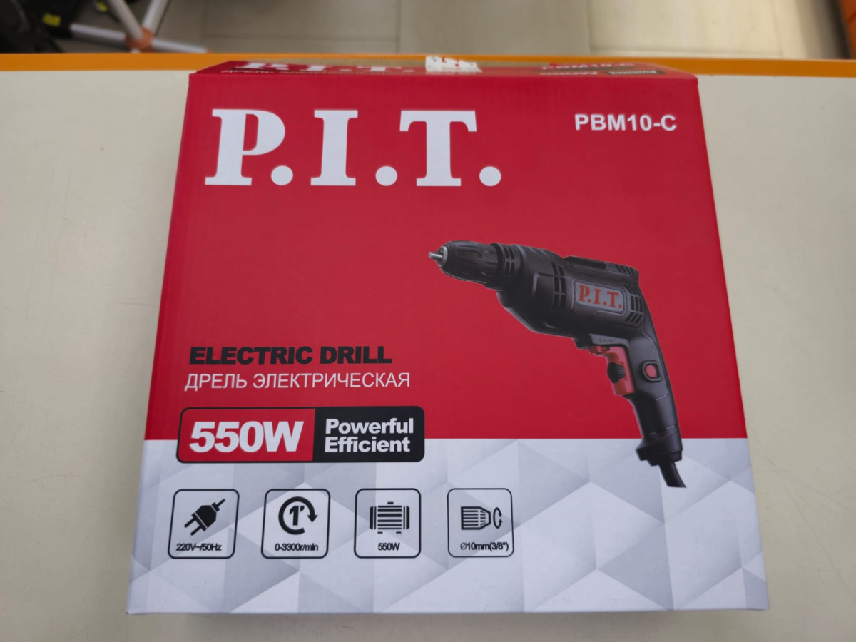 Дрель-безударная P.I.T. PBM10-C