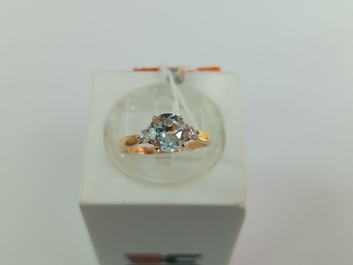 КОЛКМИ585 КОЛЬЦО С КАМНЯМИ (Au 585)