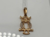 ПОДКМИ585 ПОДВЕСКА С КАМНЯМИ (Au 585)
