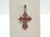 ПОДВЕСКА КРЕСТ без камня (Au 585)