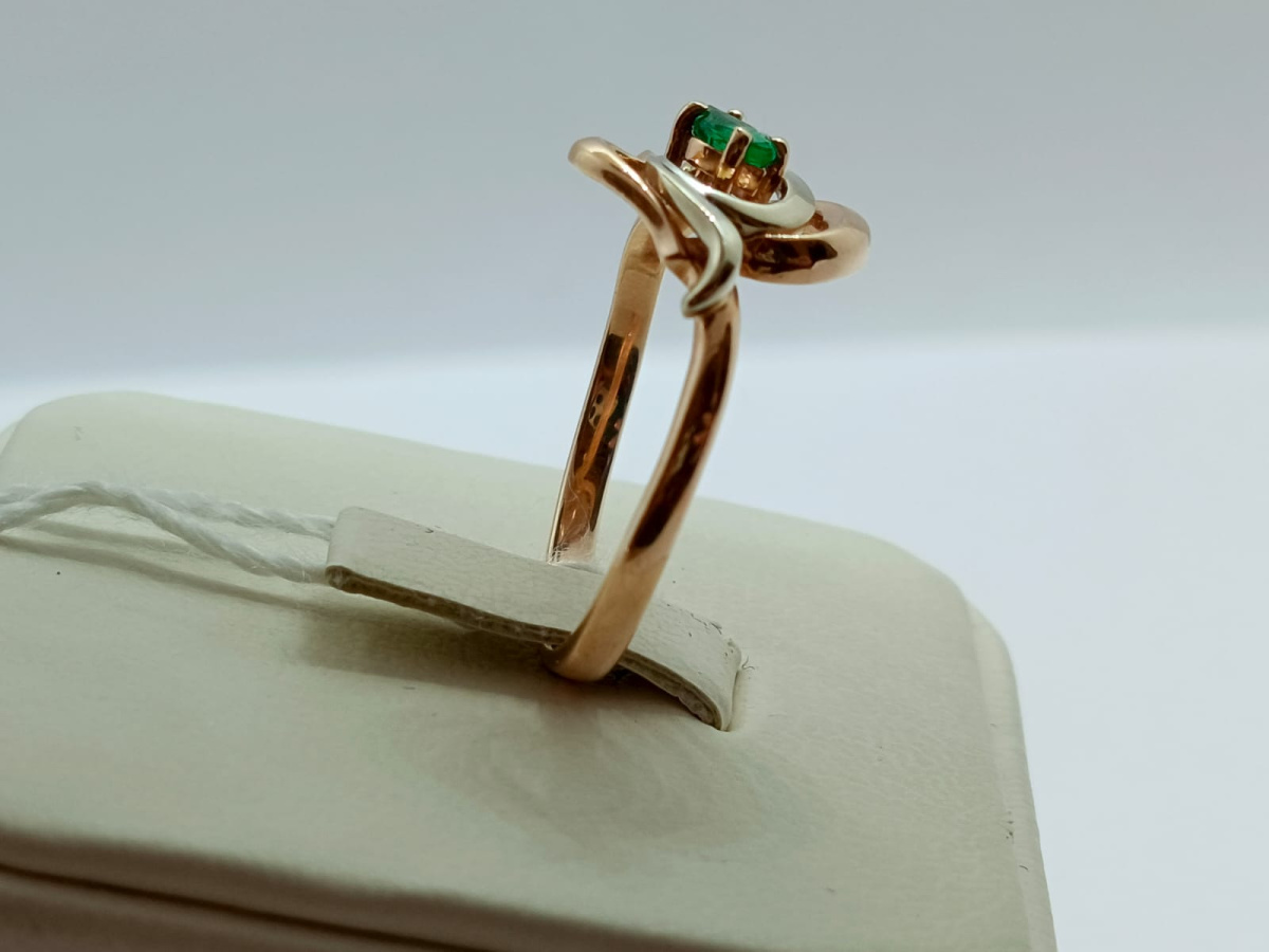 КОЛЬЦО С КАМНЕМ (Au 585)