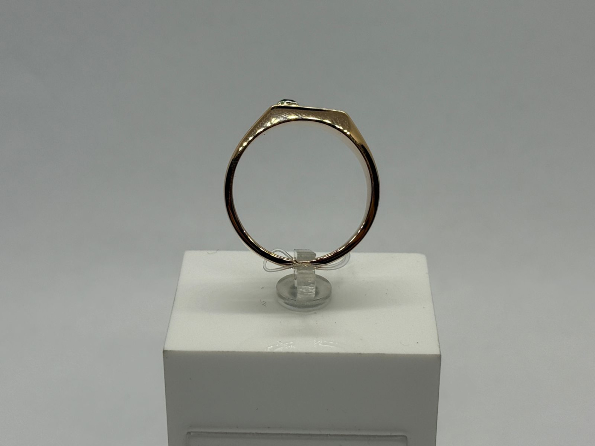 КОЛЬЦО ПЕЧАТКА с камнем (Au 585)