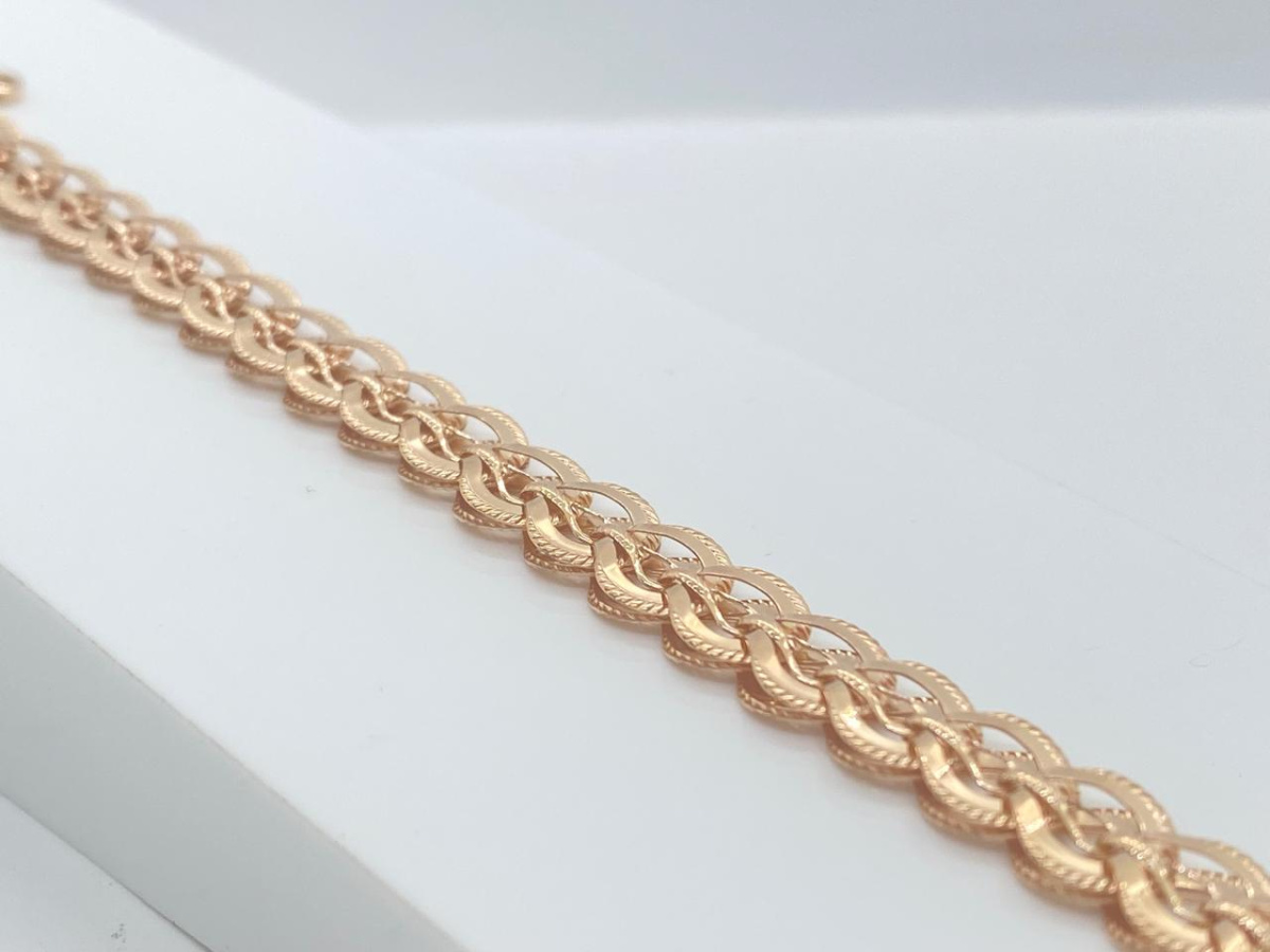 БРАСЛЕТ ШТАМПОВКА (Au 585)