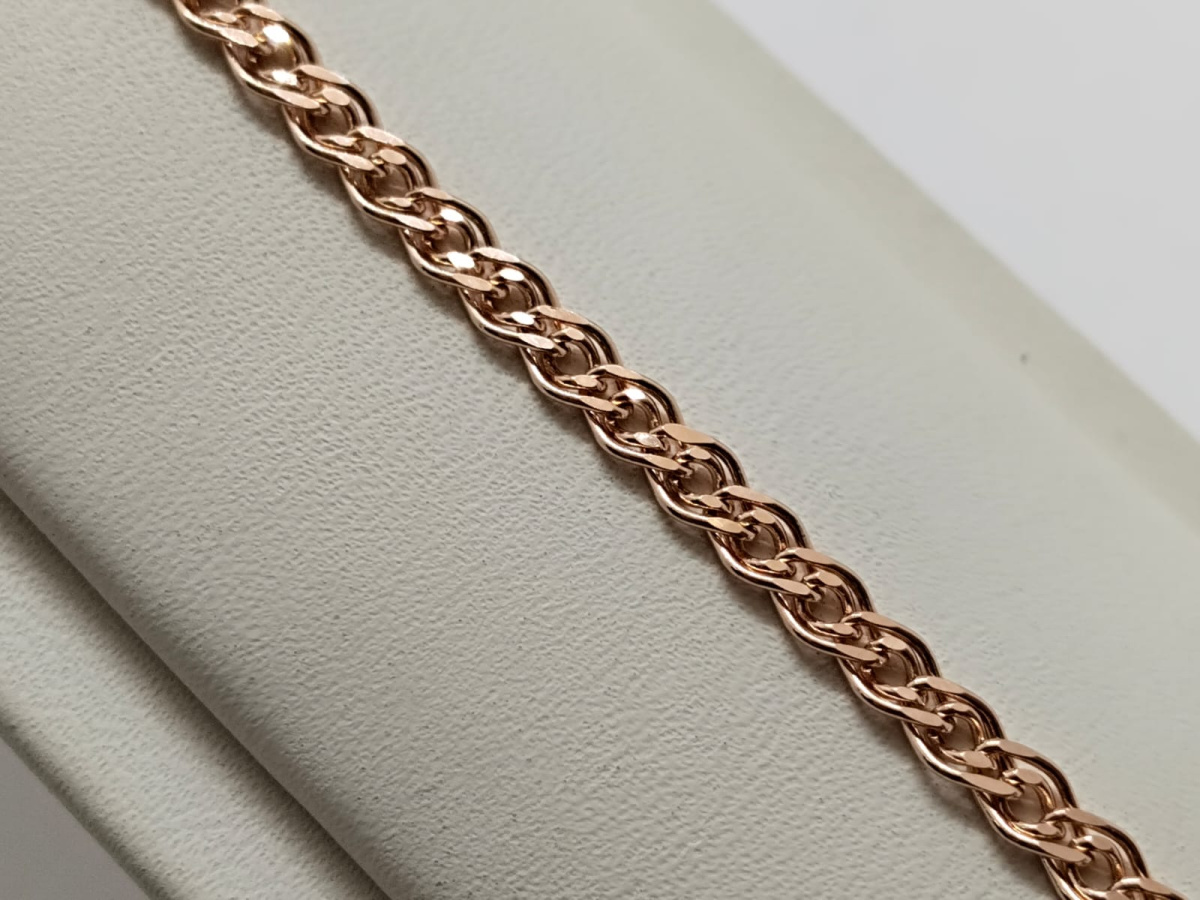 БРАСЛЕТ ПУСТОТЕЛЫЙ Нона (Au 585)