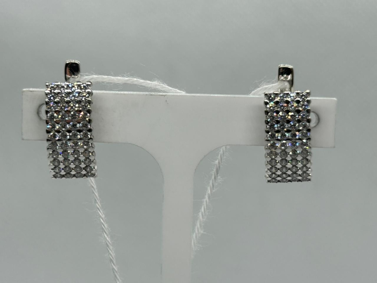 СЕРЬГИ С КАМНЯМИ (Au 585)