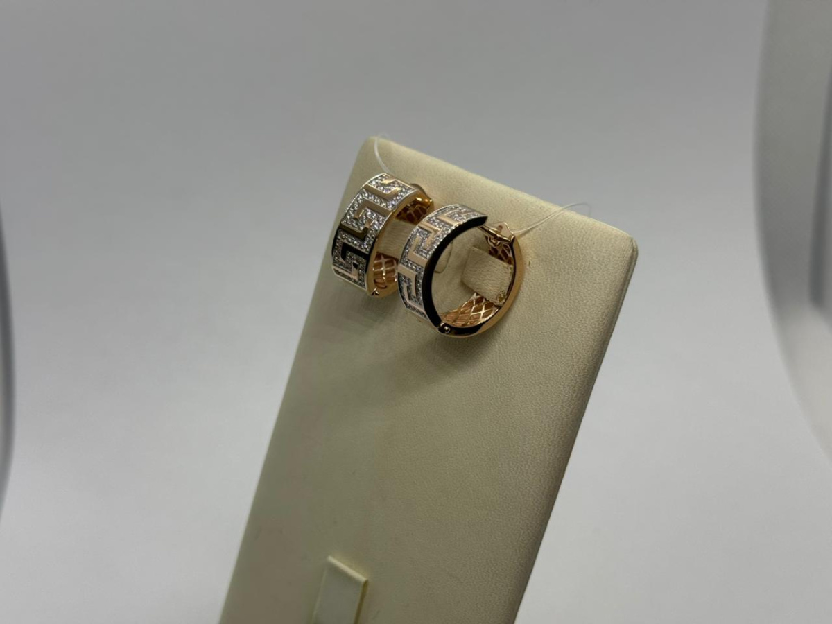 СЕРЬГИ С КАМНЯМИ (Au 585)