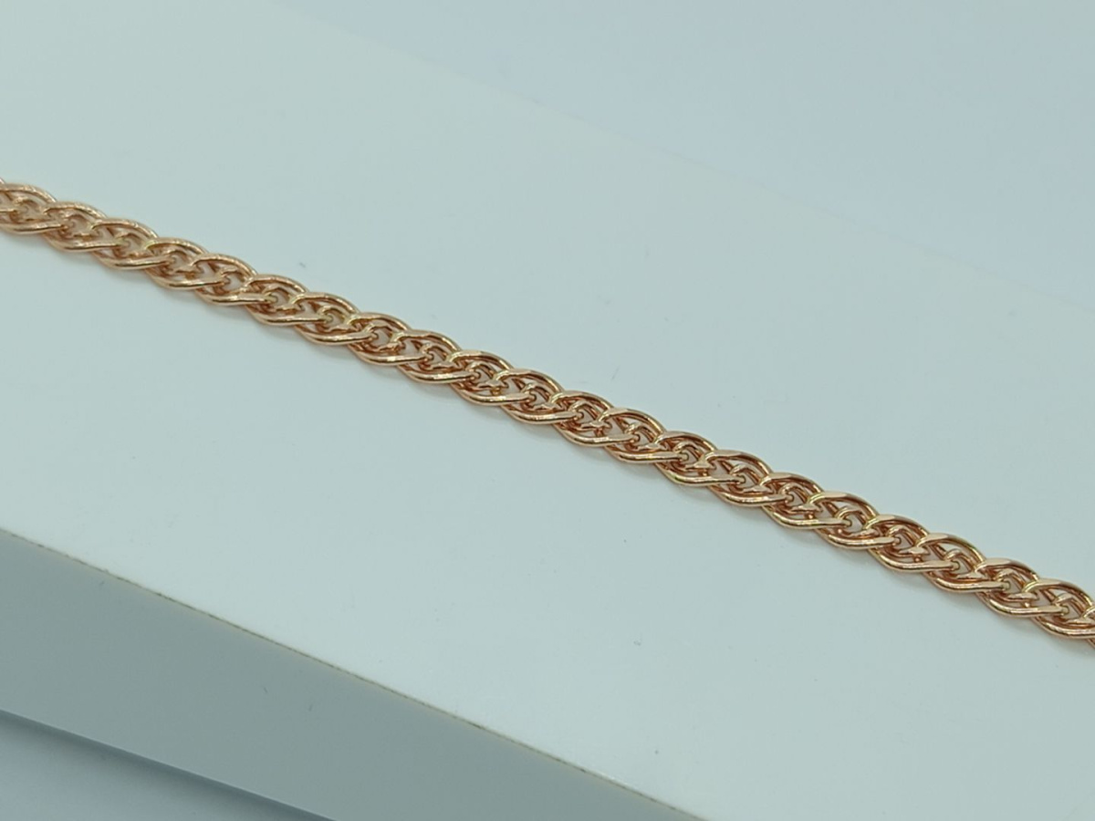 БРАСЛЕТ ПУСТОТЕЛЫЙ Нона (Au 585)