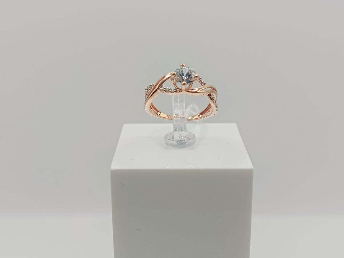 КОЛКМИ585 КОЛЬЦО С КАМНЯМИ (Au 585)