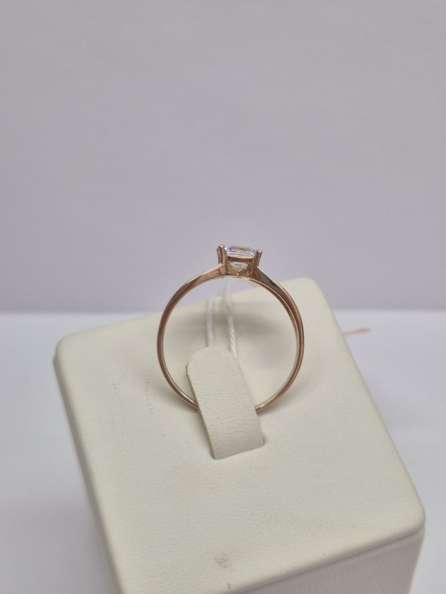 КОЛКМ585 КОЛЬЦО С КАМНЕМ (Au 585)