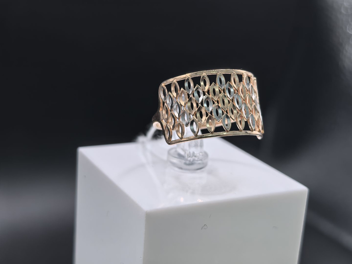 КОЛБКМ585 КОЛЬЦО БЕЗ КАМНЯ (Au 585)