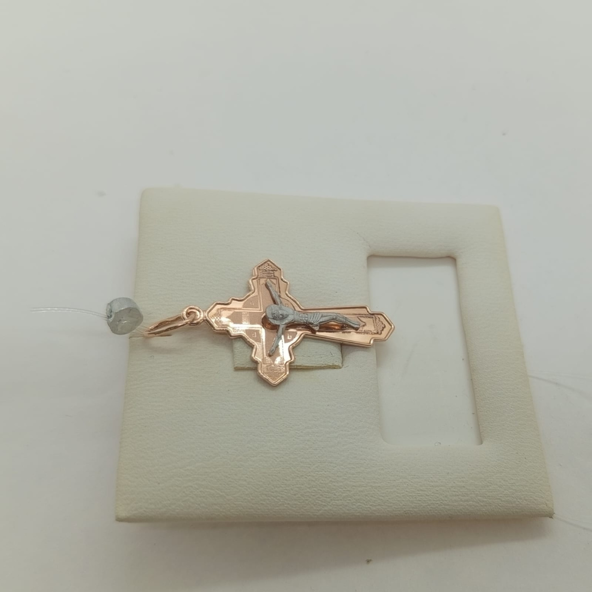 ПОДВЕСКА КРЕСТ без камня (Au 585)