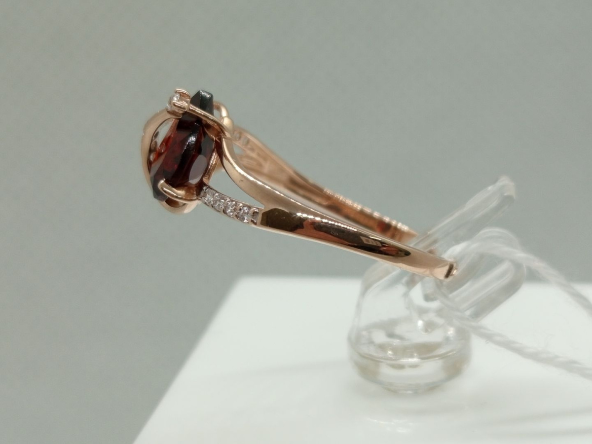 КОЛКМИ585 КОЛЬЦО С КАМНЯМИ (Au 585)