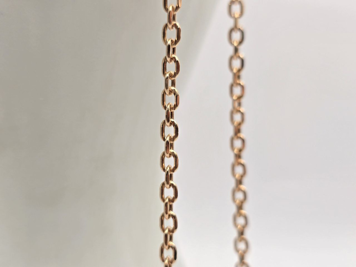 ЦЕПЬ ПУСТОТЕЛАЯ Якорное (Au 585)