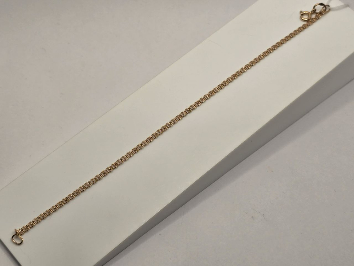 БРАСЛЕТ ПОЛНОВЕСНЫЙ Лав Au 585